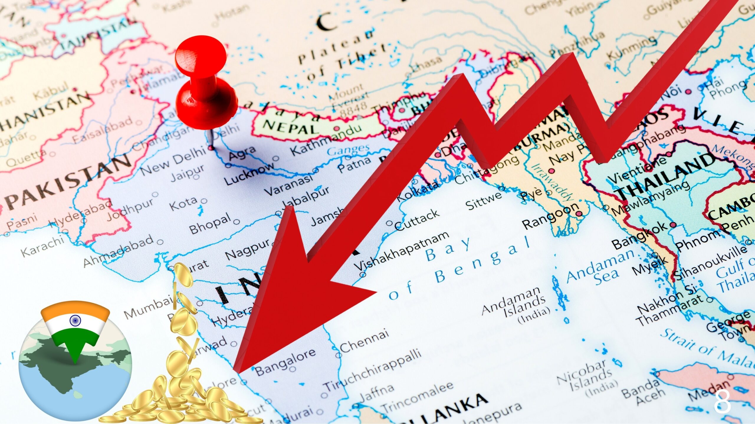 India’s Stock Market Crash and Rupee Depreciation